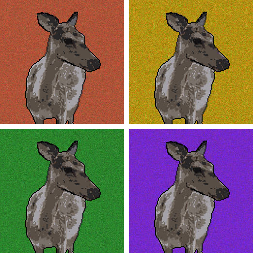 deer nft art